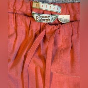 Tommy Bahama Salmon Stretch Pants Silk